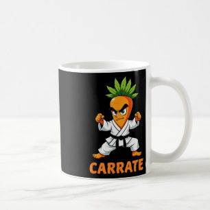 Carrate Karate Carrot Mixed Martial Arts Students  Kaffeetasse