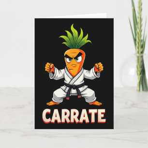 Carrate Karate Karotte Mma Schüler Trainer _1 Karte