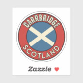 Carrbridge, Schottland Aufkleber (Blatt)
