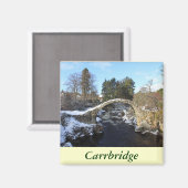 Carrbridge, Schottland Magnet (Vorderseite/Rückseite)