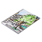 Carrefour de l'Odeon, Paris, Frankreich Notizblock (Linke Seite)