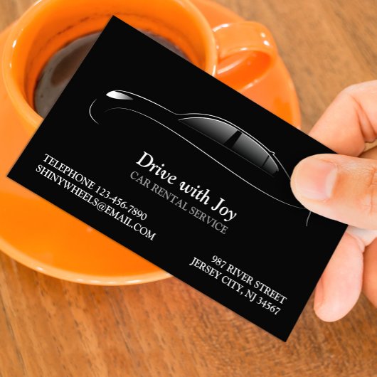 CarRental Business Card Visitenkarte
