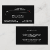 CarRental Business Card Visitenkarte (Vorne/Hinten)