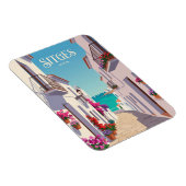 Carrer de la Mare de Déu Spanien Magnet (Rechte Seite)