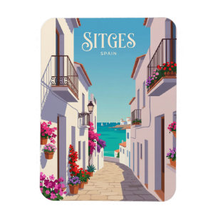 Carrer de la Mare de Déu Spanien Magnet