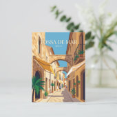 Carrer des Socors Spanien Postkarte (Stehend Vorderseite)