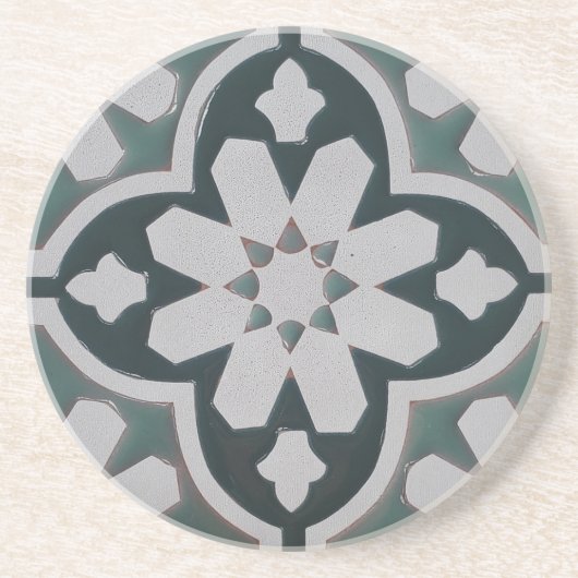 Carrera marokkanisches Design - Sandstone-Unterset Getränkeuntersetzer (Vorne)