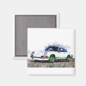 Carrera RS Magnet (Vorderseite/Rückseite)