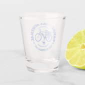 Carretera Austral (Fahrrad) Schnapsglas (Rückseite)