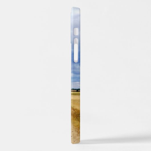 Carretera Boadilla del Camino - Itero de la Vega iPhone Hülle (Linke Seite)