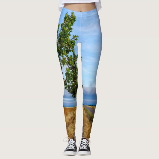 Carretera Hacia Reliegos Leggings (Vorderseite)