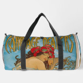 Carriage Dealers by Alphonse Mucha (1902) Duffle Bag (Rückseite)