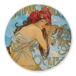Carriage Dealers by Alphonse Mucha (1902) Keramikknauf
