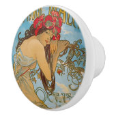 Carriage Dealers by Alphonse Mucha (1902) Keramikknauf (Rechts)