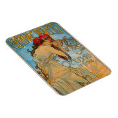 Carriage Dealers by Alphonse Mucha (1902) Magnet (Rechte Seite)
