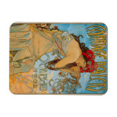 Carriage Dealers by Alphonse Mucha (1902) Magnet (Horizontal)