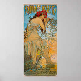 Carriage Dealers by Alphonse Mucha (1902) Poster