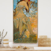 Carriage Dealers by Alphonse Mucha (1902) Poster (Küche)