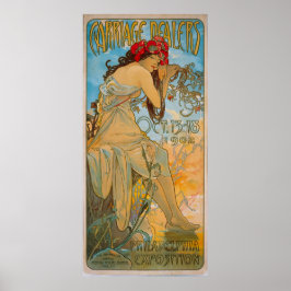 Carriage Dealers by Alphonse Mucha (1902) Poster