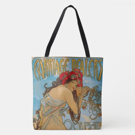 Carriage Dealers by Alphonse Mucha (1902) Tasche (Vorderseite)