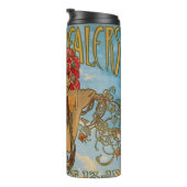 Carriage Dealers by Alphonse Mucha (1902) Thermosbecher (Nach rechts gedreht)
