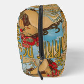 Carriage Dealers by Alphonse Mucha (1902) Waschbeutel (Rechts)