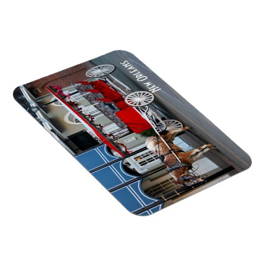 Carriage Ride New Orleans Magnet (Rechte Seite)