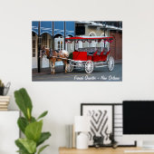 Carriage Ride New Orleans Poster (Heimbüro)
