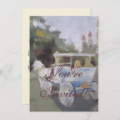 Carriage Ride Sightseeing Einladung (Vorne/Hinten)