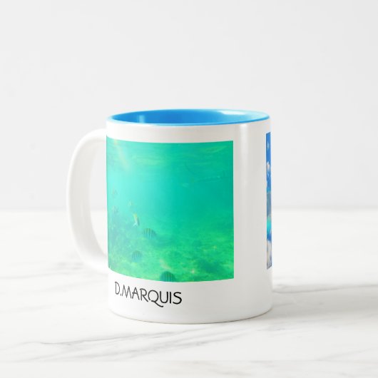 CARRIBEAN DUAL SHOT TASSE (Vorderseite Links)