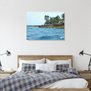 CARRIBEAN ISLAND #1 AUF LEINWAND 20 "x 16"