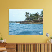 CARRIBEAN ISLAND #1 AUF LEINWAND 20 "x 16" (Insitu (Wohnzimmer))