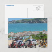 CARRIBEAN SEA #10 POSTCARD POSTKARTE (Vorne/Hinten)