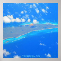 CARRIBEAN SEA #1 POSTER
