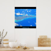 CARRIBEAN SEA #1 POSTER (Küche)