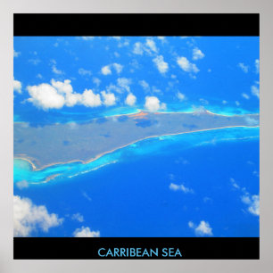 CARRIBEAN SEA #1 POSTER