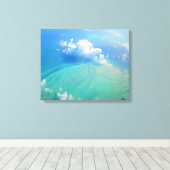 CARRIBEAN SEA #2 AUF LEINWAND 20 "x 16" (Insitu (Holzboden))