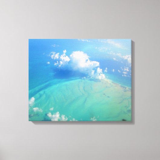 CARRIBEAN SEA #2 AUF LEINWAND 20 "x 16" (Vorderseite)
