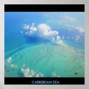 CARRIBEAN SEA #2 POSTER