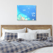 CARRIBEAN SEA #3 AUF LEINWAND 20 "x 16" (Insitu (Schlafzimmer))