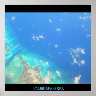 CARRIBEAN SEA #3 POSTER