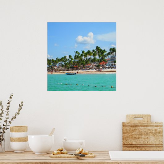 CARRIBEAN SEA # 9 POSTER (Küche)