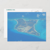 CARRIBEAN SEA POSTCARD 15 POSTKARTE (Vorne/Hinten)