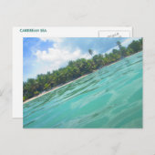 CARRIBEAN SEA POSTCARD 16 POSTKARTE (Vorne/Hinten)