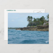 CARRIBEAN SEA POSTCARD 17 POSTKARTE (Vorne/Hinten)