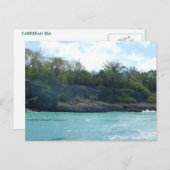 CARRIBEAN SEA POSTCARD 18 POSTKARTE (Vorne/Hinten)
