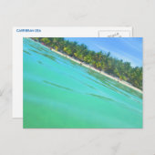 CARRIBEAN SEE #7 POSTCARD POSTKARTE (Vorne/Hinten)