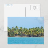 CARRIBEAN SEE #8 POSTCARD POSTKARTE (Vorne/Hinten)