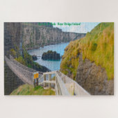 Carrick-A-Rede Rope Bridge Irland Puzzle (Horizontal)