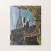 Carrick A Rede Ropebridge, Nordirland Puzzle (Vertikal)